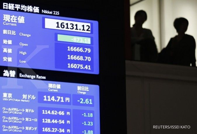Bursa Asia terseret penurunan bursa Jepang 