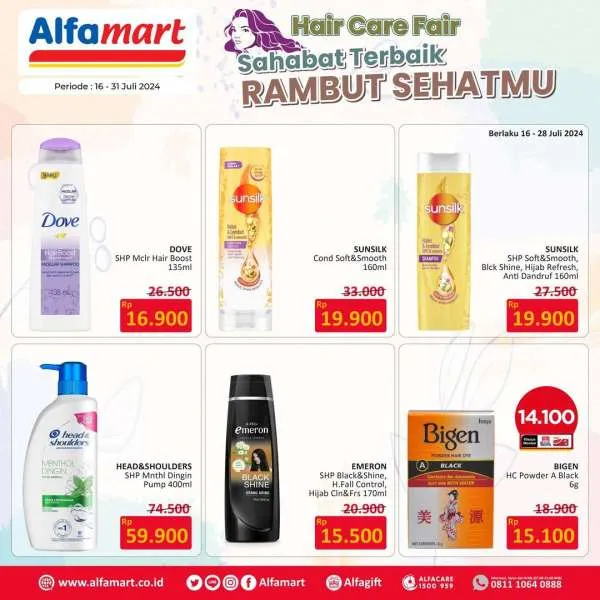 Promo Alfamart Body Care Fair Periode 16-31 Juli 2024