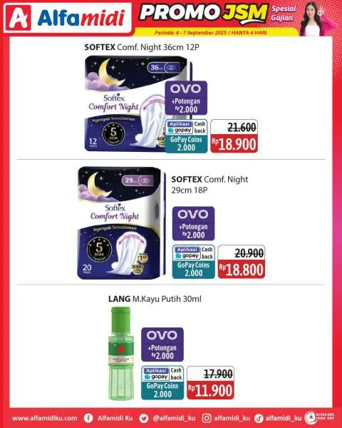 Promo JSM Alfamidi Hanya 4 Hari Periode 4-7 September 2025