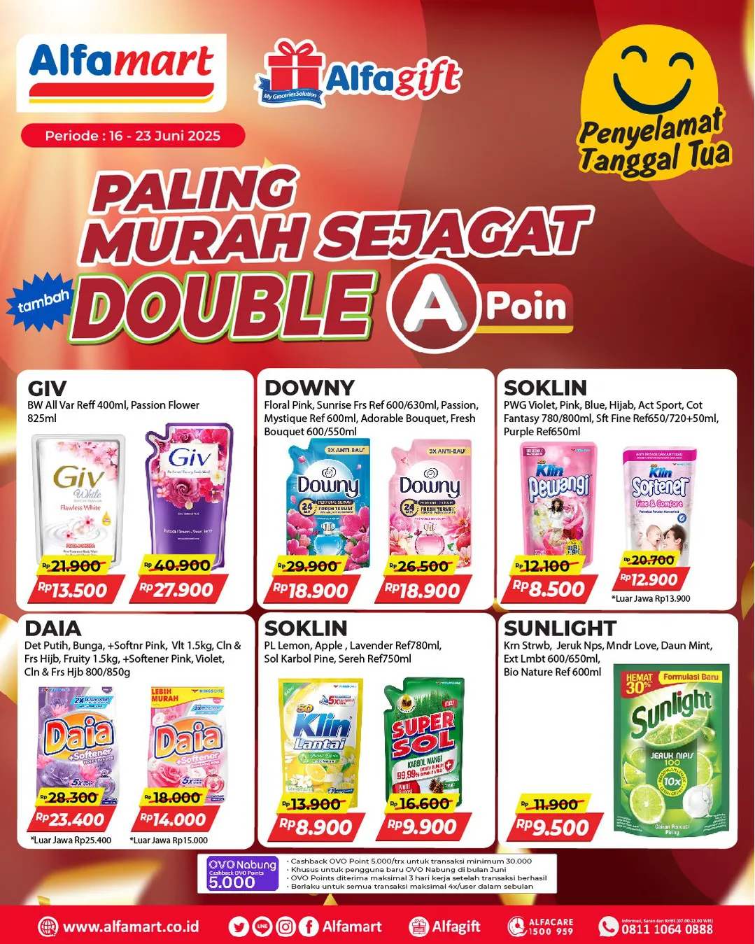 Promo Alfamart Paling Murah Sejagat Periode 16-23 Juni 2025