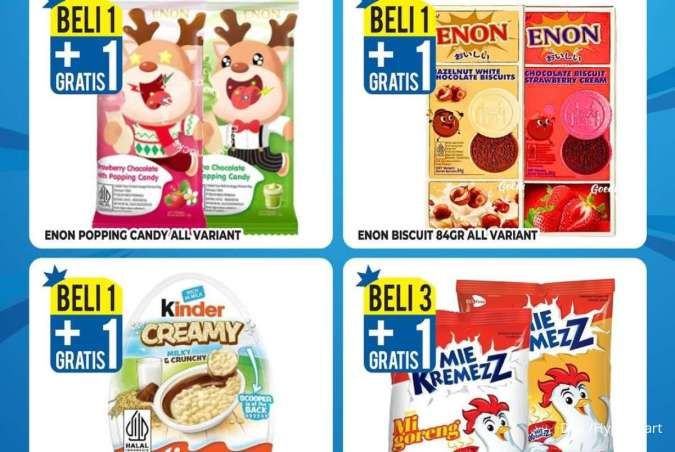 Promo Hypermart Dua Mingguan 19 Juni-2 Juli 2025, Kinder Creamy Beli 1 Gratis 1