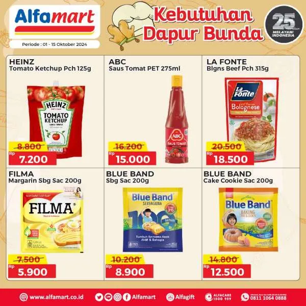 Promo Alfamart Kebutuhan Dapur Periode 1-15 Oktober 2024