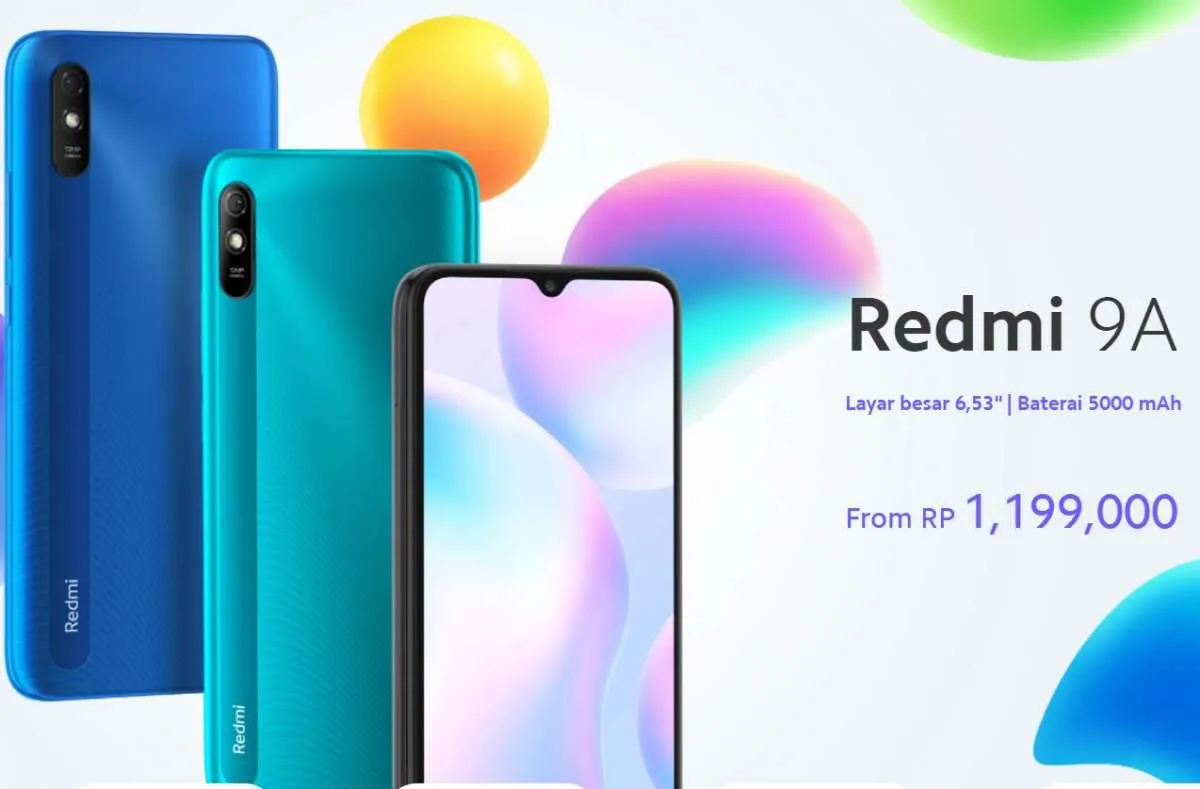 Daftar harga HP Redmi 9A terbaru, sekarang dibanderol mulai Rp 1,1 jutaan