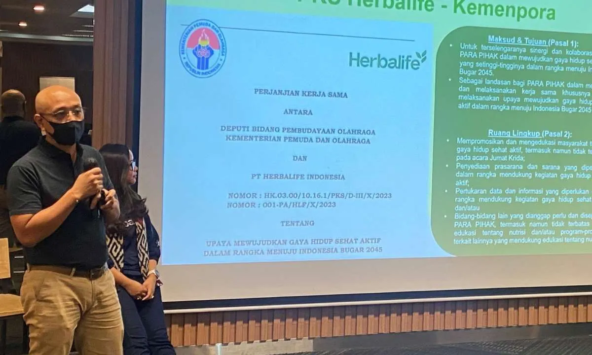 Komitmen Herbalife dalam Memberikan Edukasi Gaya Hidup Sehat dan Aktif   