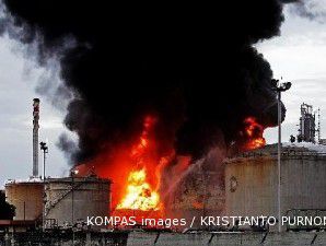 Pertamina ungsikan warga sekitar kilang yang terbakar