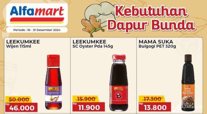 Promo Alfamart Kebutuhan Dapur sampai 31 Desember 2024, Aneka Saus Harga Ekonomis