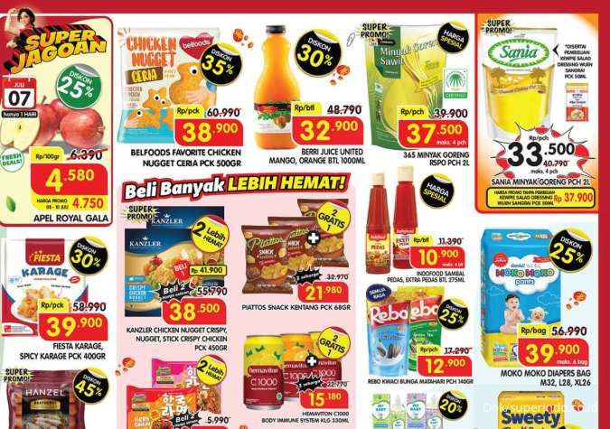 Promo Superindo Weekday 7-10 Juli 2025