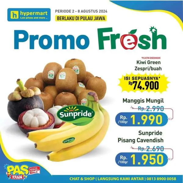 Promo JSM Hypermart Hyper Diskon Weekend Periode 2-4 Agustus 2024