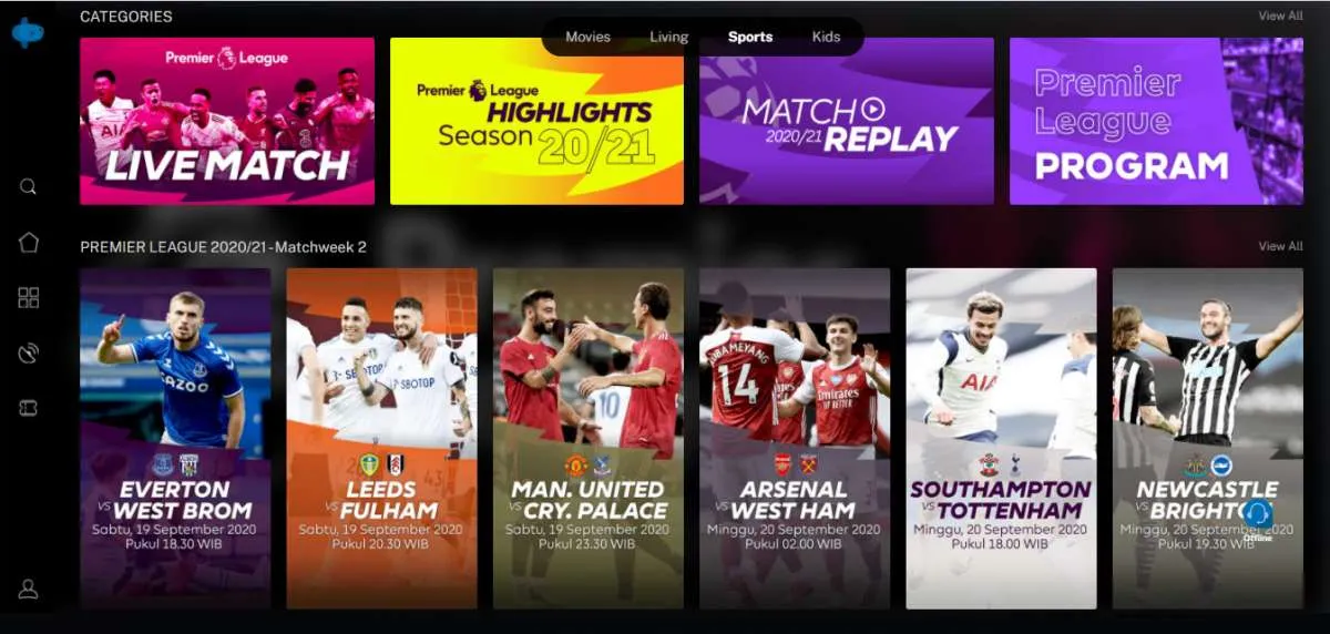 Wow, sepekan Mola TV tayangkan 70 pertandingan