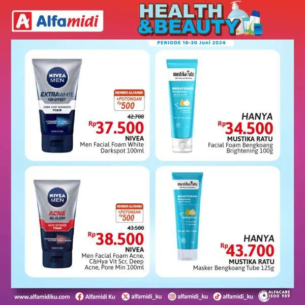 Promo Alfamidi Health & Beauty Periode 16-30 Juni 2024