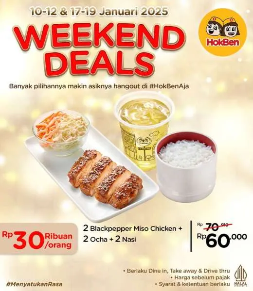 Promo HokBen Weekend Deals