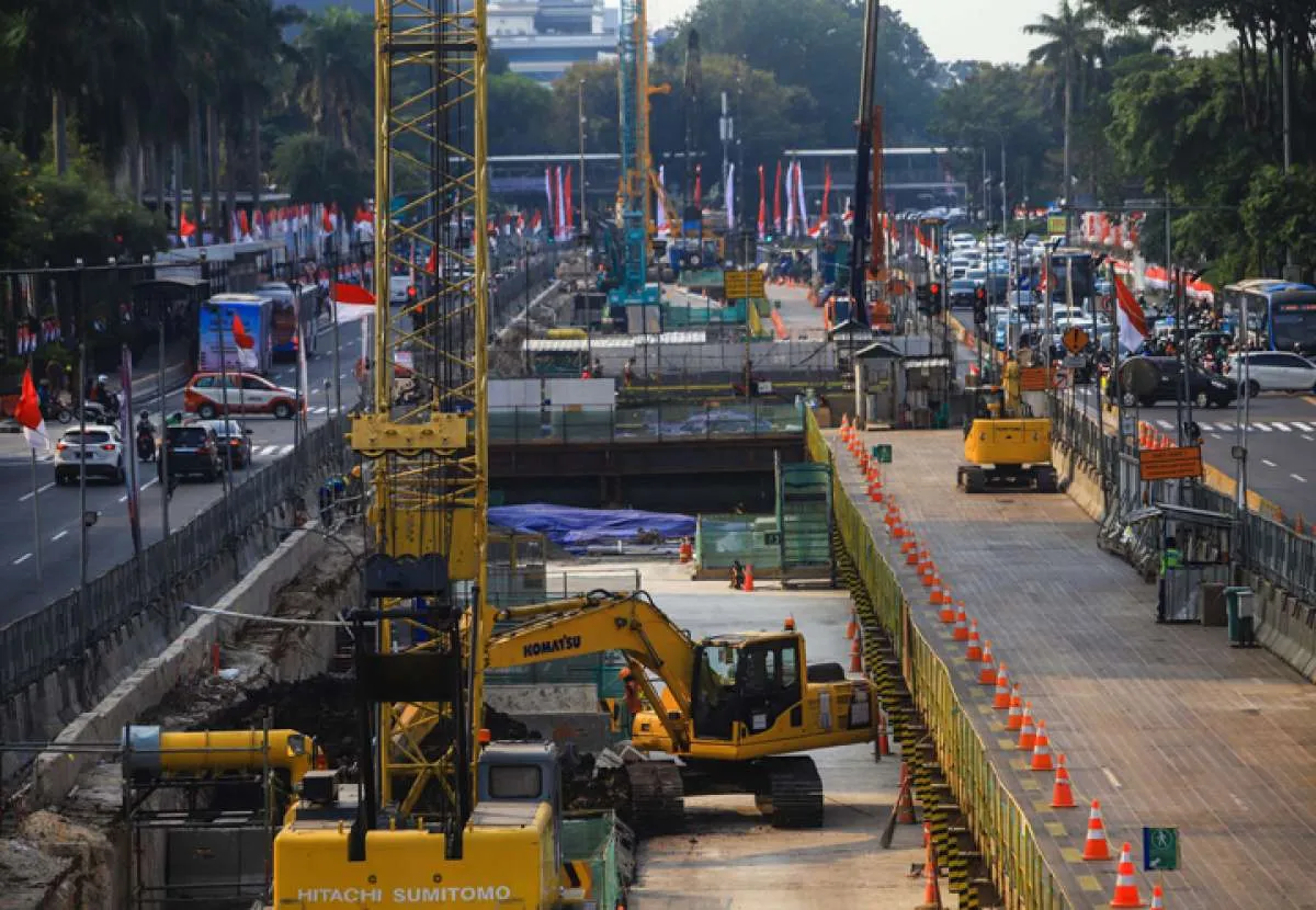 Pembangunan Fase 2A MRT Jakarta Dipastkan Selesai pada 2027 Secara Bertahap