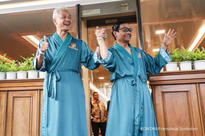 Ganjar Pranowo - Mahfud MD Jalani Tes Kesehatan Selama 9 Jam di RSPAD Gatot Soebroto