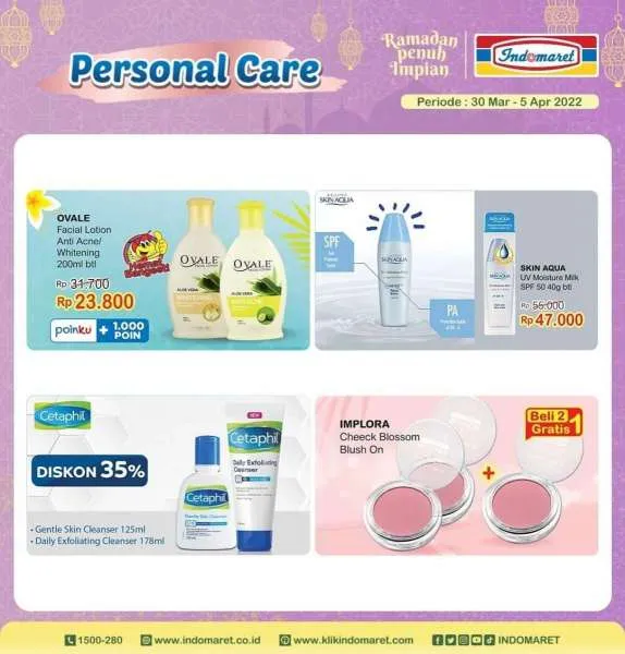 Promo Indomaret Super Hemat Periode 30 Maret-5 April 2022