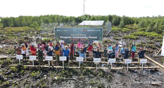Pupuk Kaltim Gandeng Yayasan Benih Baik Laksanakan Program Community Forest di Sorong