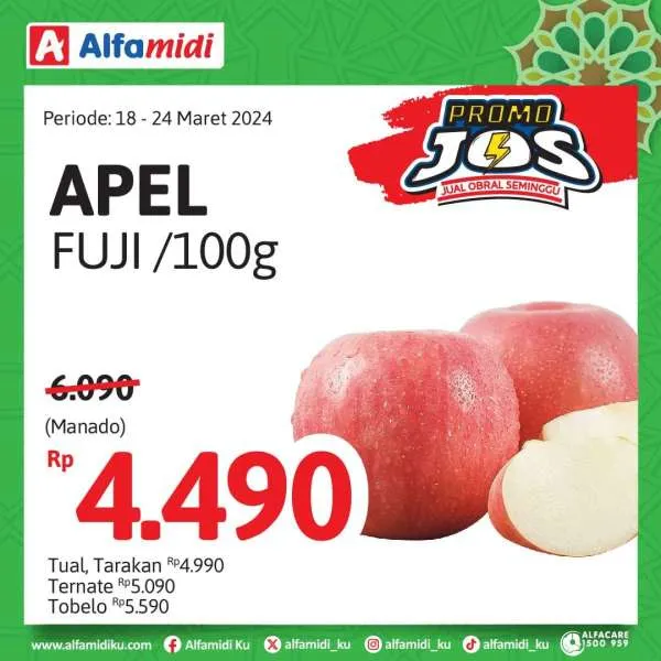 Promo Alfamidi JOS Periode 18-24 Maret 2024