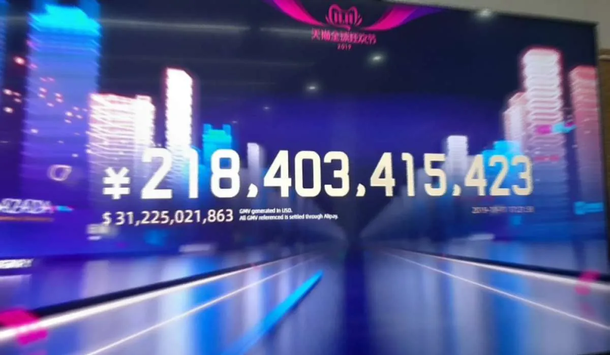 Nilai penjualan Alibaba di hari jomblo nasional tahun ini catat rekor baru
