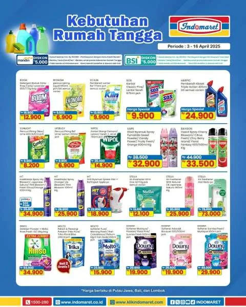 Promo Indomaret Super Hemat Periode 3-16 April 2025