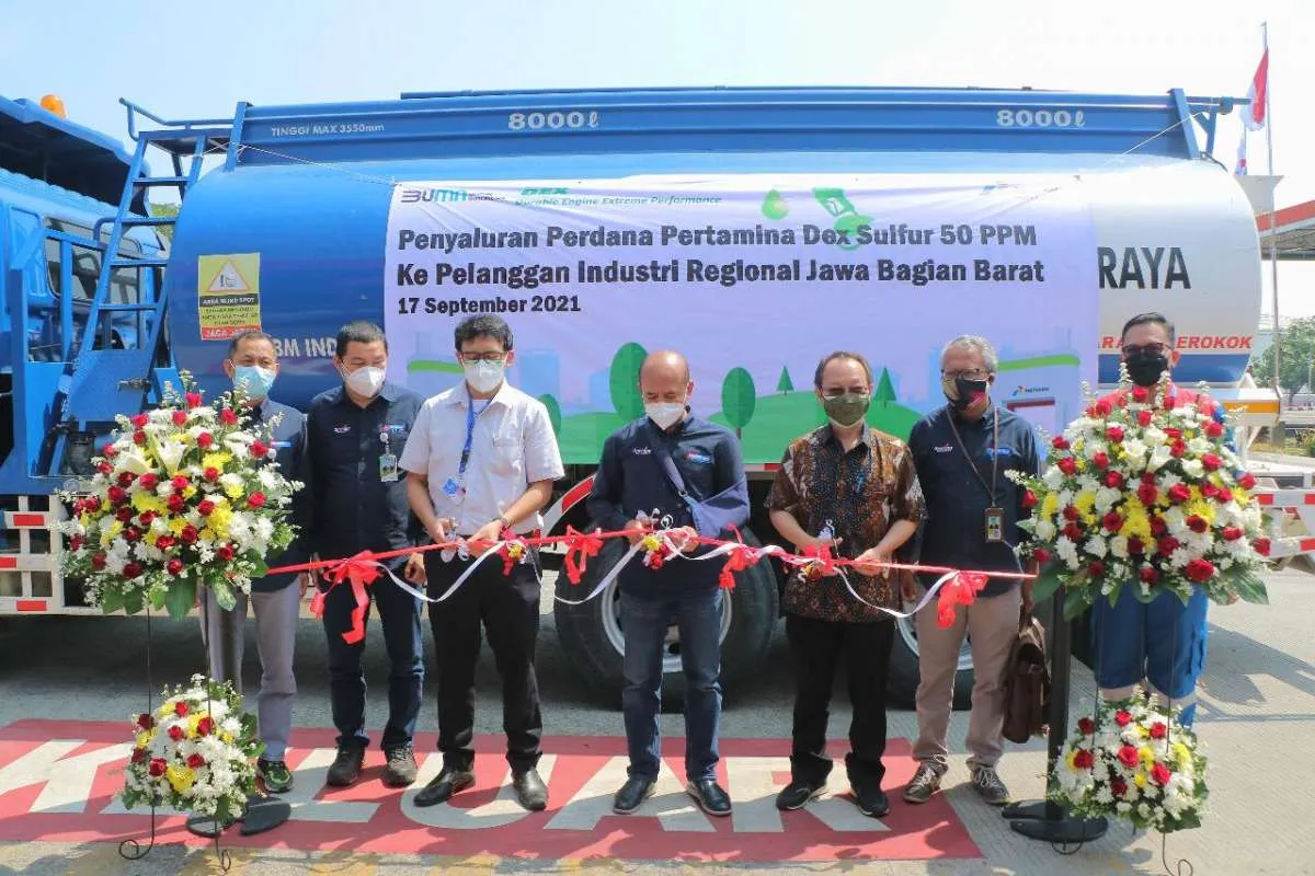 Pertamina salurkan Dex 50 PPM untuk konsumen industri Indonesia