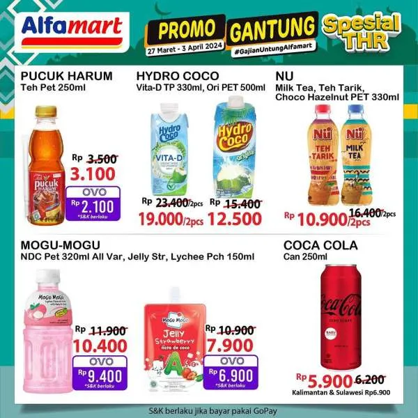 Promo Alfamart Gantung Spesial THR Periode 27 Maret-3 April 2024