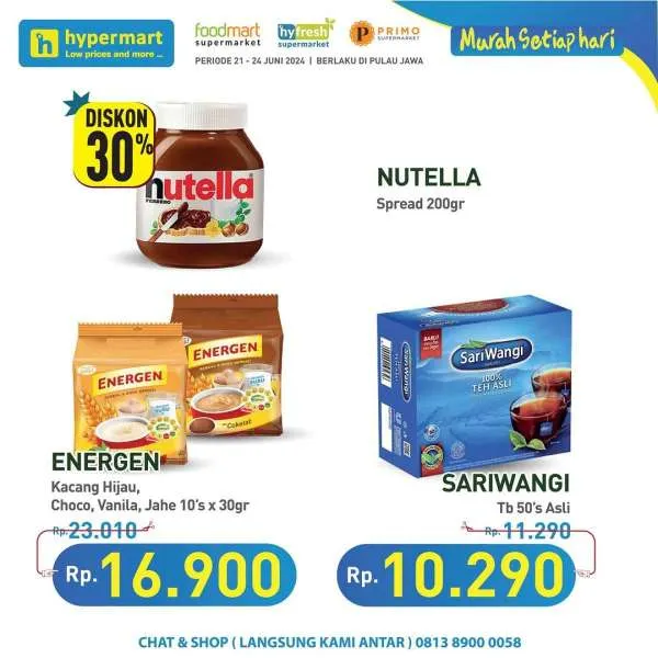 Promo JSM Hypermart Hyper Diskon Weekend Periode 21-24 Juni 2024