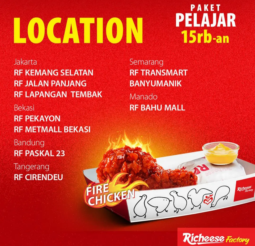 promo richeese factory edisi ramadan 2024 paket pelajar