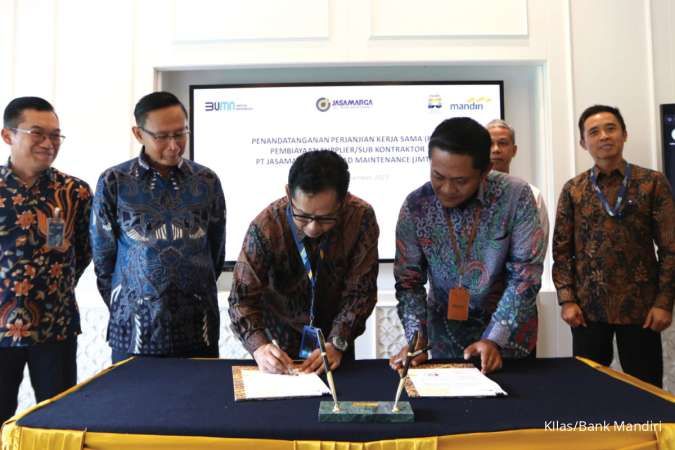 Bank Mandiri Salurkan Kredit kepada Supplier/Subkontraktor JMTM Rp 100 Miliar