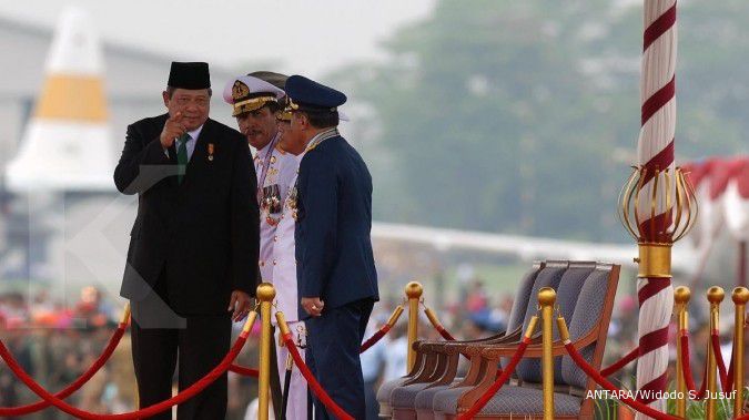 SBY hadiri demo pesawat tempur T 50i Golden Eagle