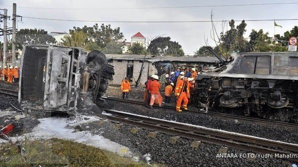KNKT: Kecelakaan kereta api berkurang signifikan