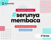 Dongkrak Hobi Baca Kaum Muda, Gramedia dan TikTok Kampanye #SerunyaMembaca