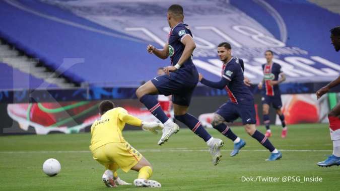 Hasil laga AS Monaco vs PSG di Piala Prancis