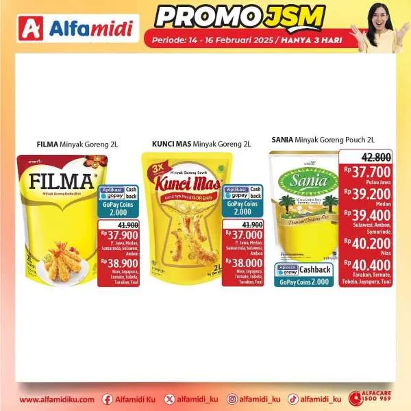 Promo JSM Alfamidi Periode 14-16 Februari 2025