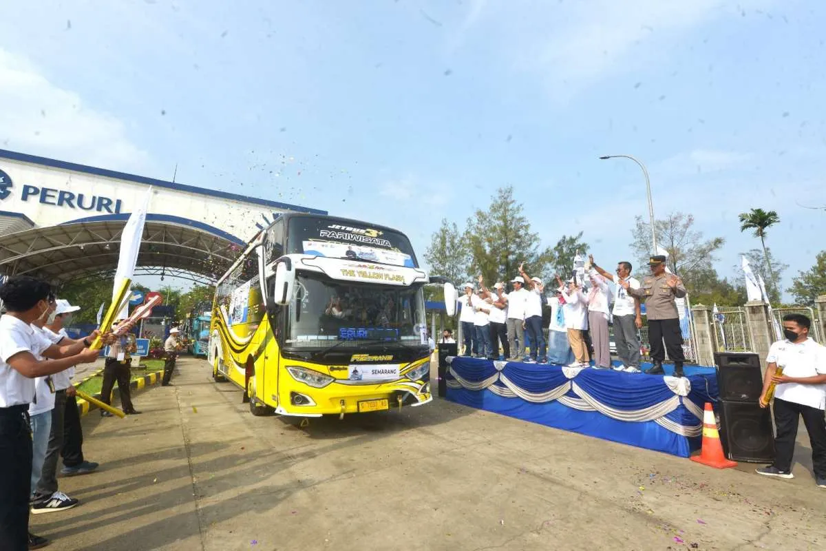 Setelah 3 Tahun Vakum, Peruri Kembali Berangkatkan 700 Pemudik ke Jawa Tengah