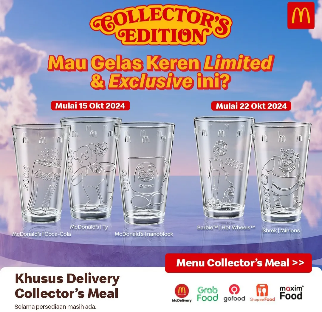 McD Gelas Collector's Edition