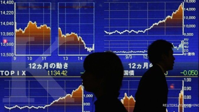 Bursa Jepang tak menunjukkan semangatnya pagi ini