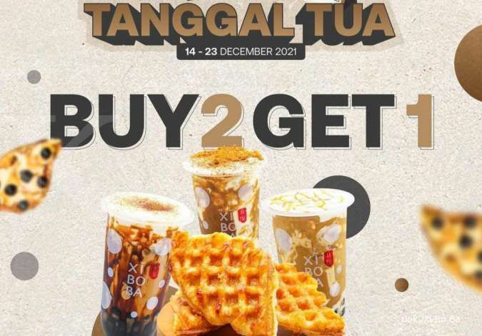 Hari Terakhir! Promo Xi Bo Ba Tanggal Tua (23/12), Buy 2 Get 1 Free Menu Tertentu!