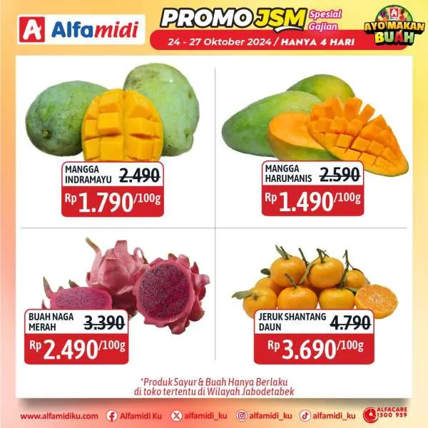 Promo JSM Alfamidi Spesial Gajian Periode 24-27 Oktober 2024