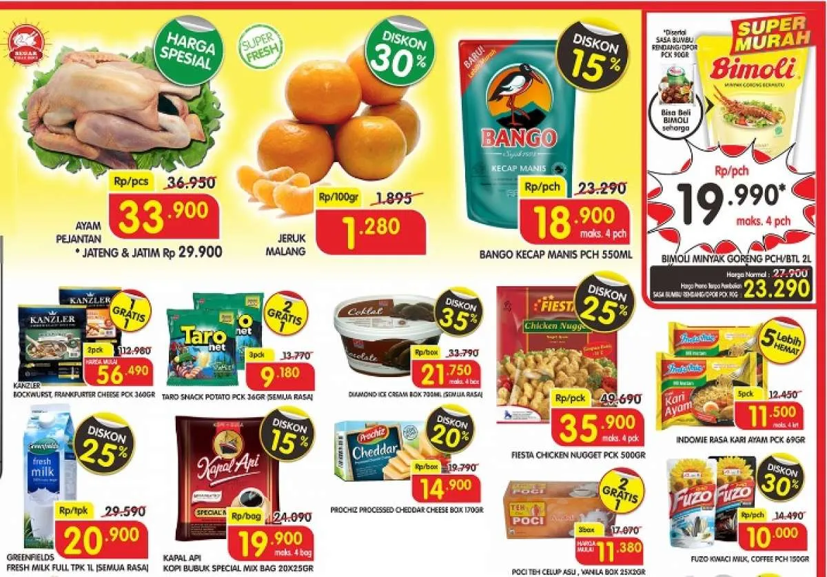 Promo Superindo hari ini diskonan akhir pekan, 5 September 2020!