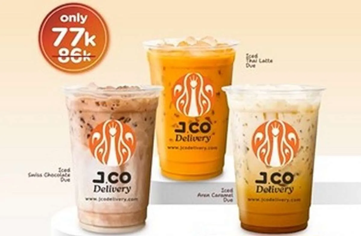 Promo J.CO Terbaru Bulan Februari 2026, Beli 3 Minuman Cuma Rp 77.000