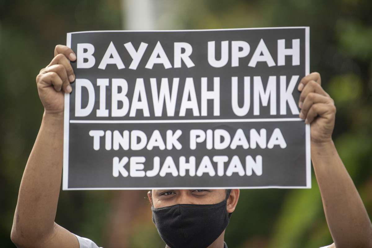 Tolak Upah Mini, Buruh Siap Mogok Nasional dan Stop Produksi