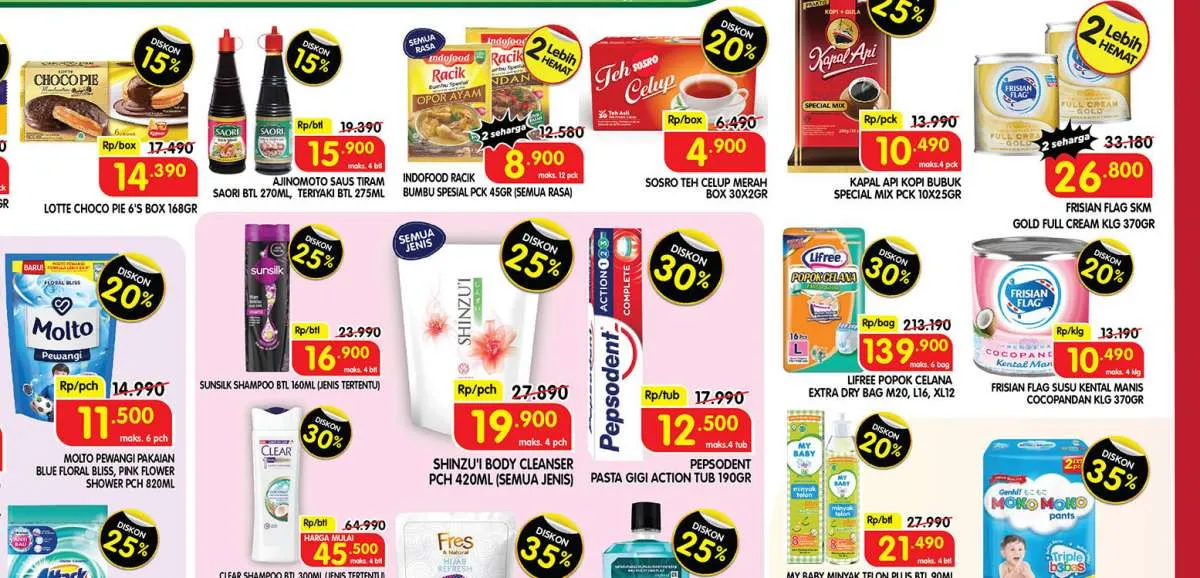 Promo Superindo Edisi Ramadan 1-3 April 2022, Ada Diskon s/d 50% dan Beli 1 Gratis 1