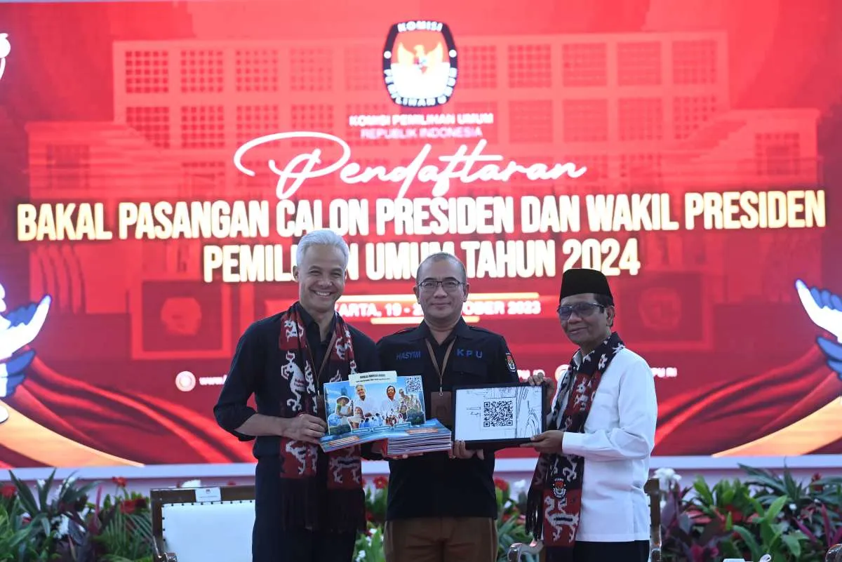 Daftar ke KPU, Ganjar Sebut Soal Politik Pangan hingga Kemiskinan