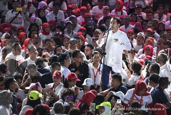 Jokowi akan pidato di Sentul, timses bantah tiru pidato kebangsaan Prabowo