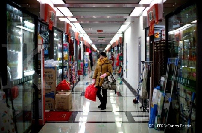 Inflasi produsen China pada Maret naik untuk pertama kalinya dalam sembilan bulan