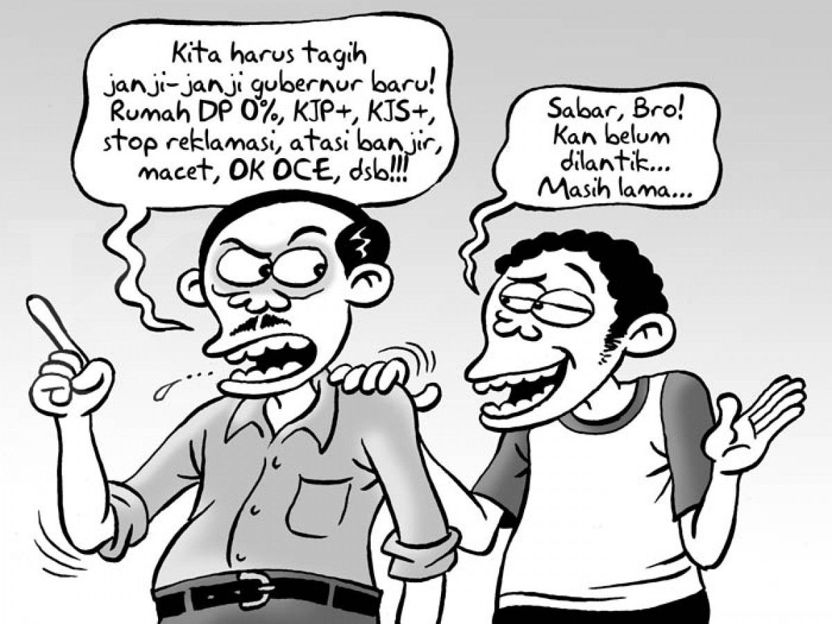 Benny Rachmadi - Pemimpin baru DKI ditagih deretan janji