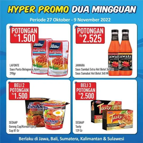 Promo Hypermart Dua Mingguan Periode 27 Oktober-9 November 2022