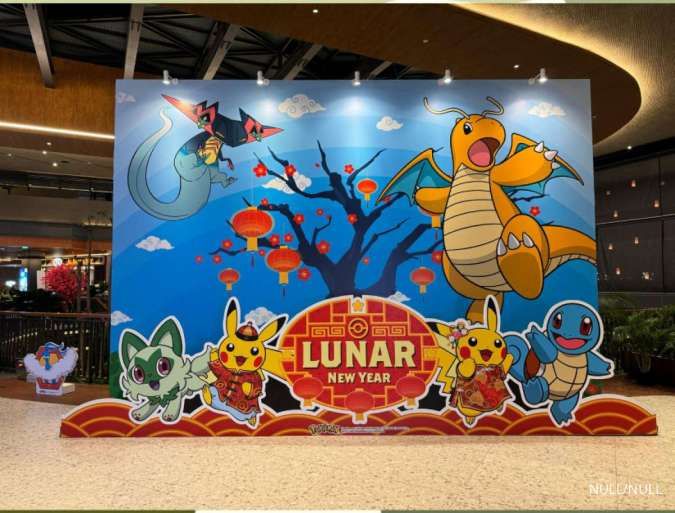 Rayakan Imlek Bertema Pokemon di Central Market PIK Yuk, Ada Angpau Menanti