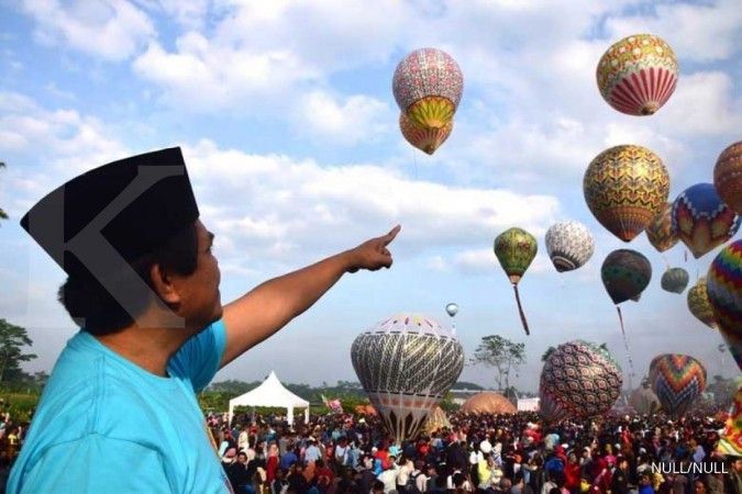 Festival Balon Udara Wonosobo Menggerakkan Perekonomian Lokal