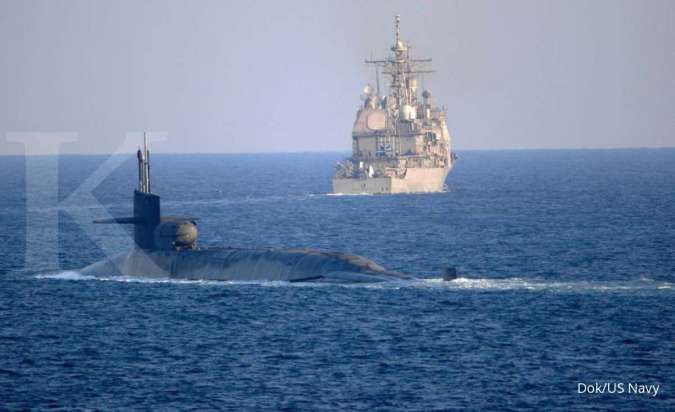 Waspada terhadap Iran, AS mulai kirimkan kapal selam ke Selat Hormuz
