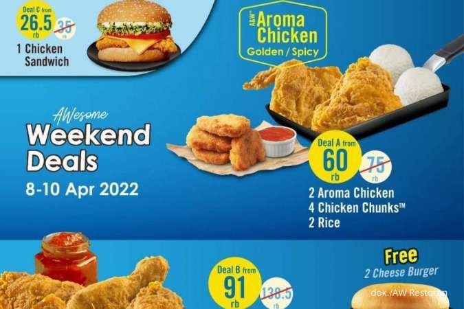 Promo AW Weekend 9-10 April 2022, Weekend Deals Spesial Ramadan Lebih Hemat